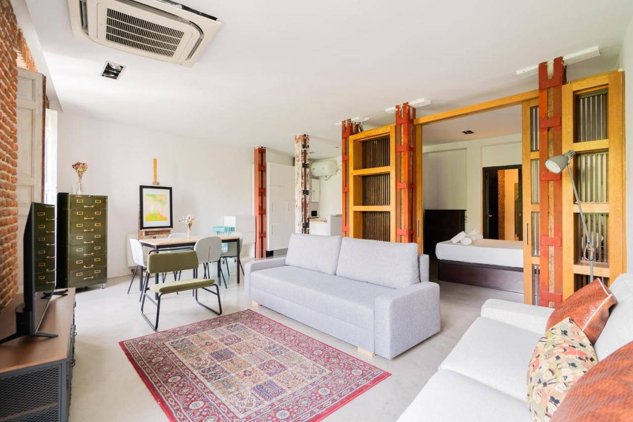 Apartamento Reformado Estilo Industrial Plaza De Tirso De Molina Alquiler Temporal Madrid Exterior foto