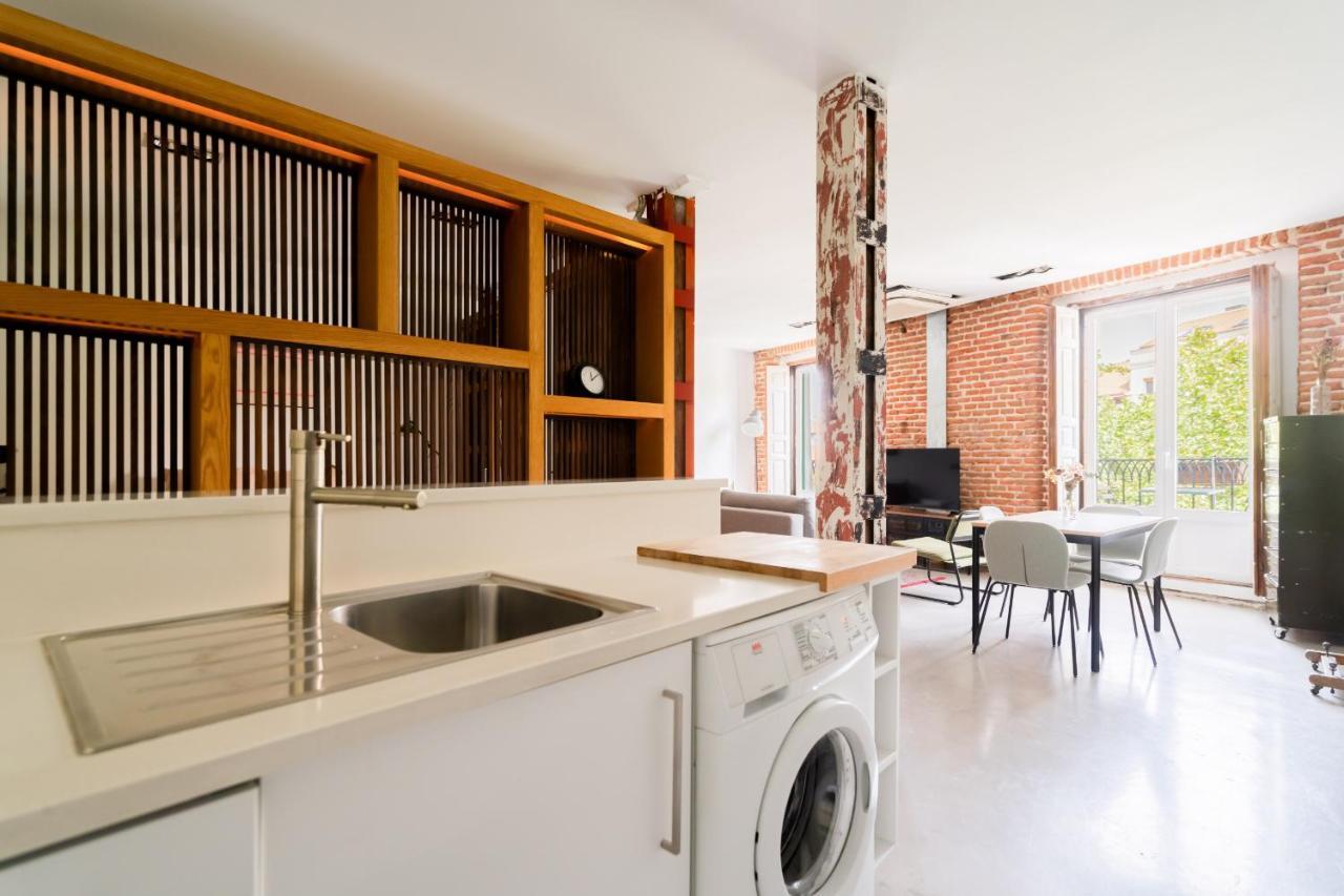 Apartamento Reformado Estilo Industrial Plaza De Tirso De Molina Alquiler Temporal Madrid Exterior foto