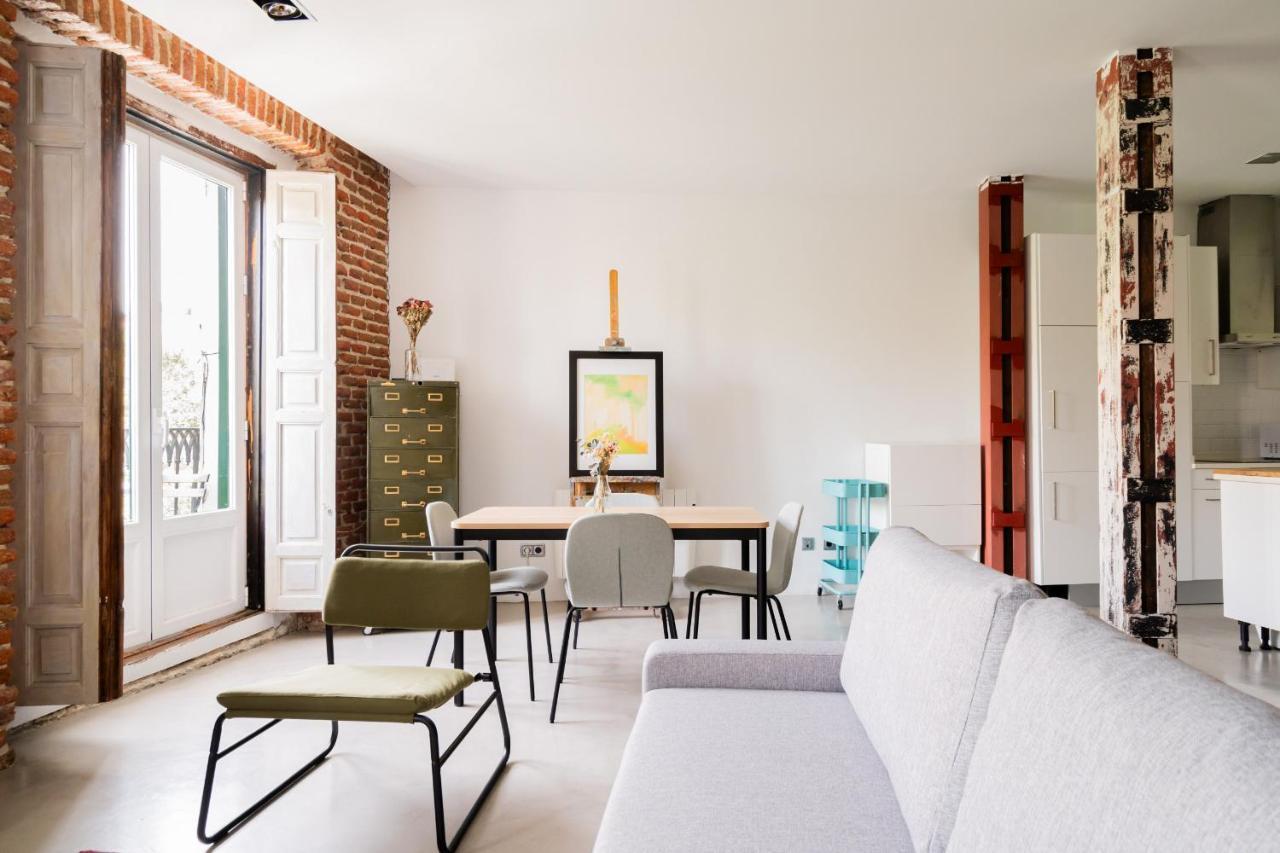 Apartamento Reformado Estilo Industrial Plaza De Tirso De Molina Alquiler Temporal Madrid Exterior foto
